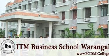 ITM Business School Warangal capus